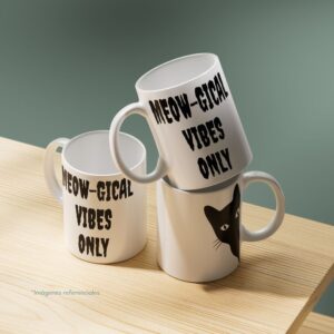 Taza Halloween Meowgical Vibes