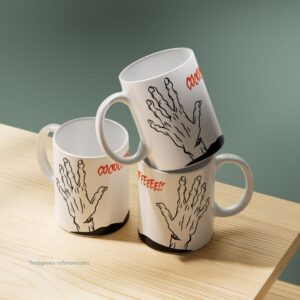 Taza Halloween Zombie Coffee