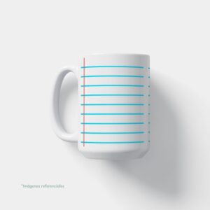 Taza Doble Nota — Tipo Cuaderno