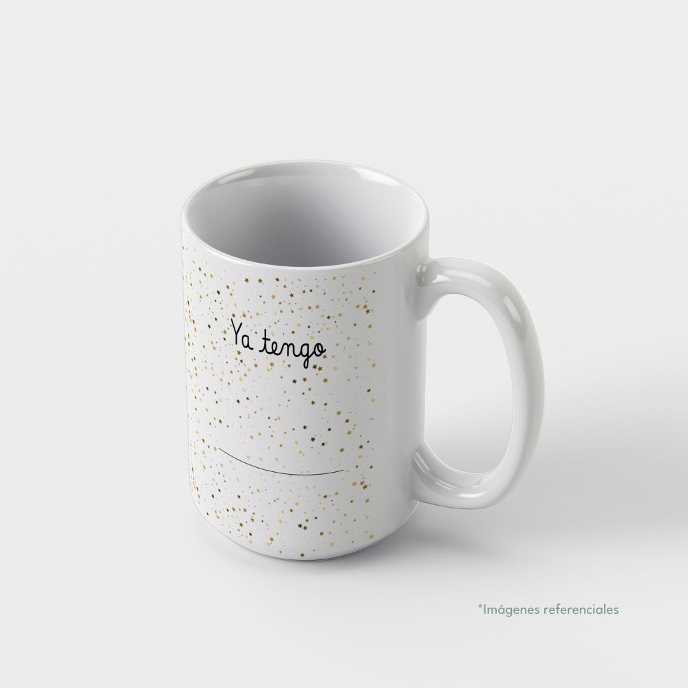 Taza con intención 15oz MANIFIESTO con frase para completar Ya tengo...